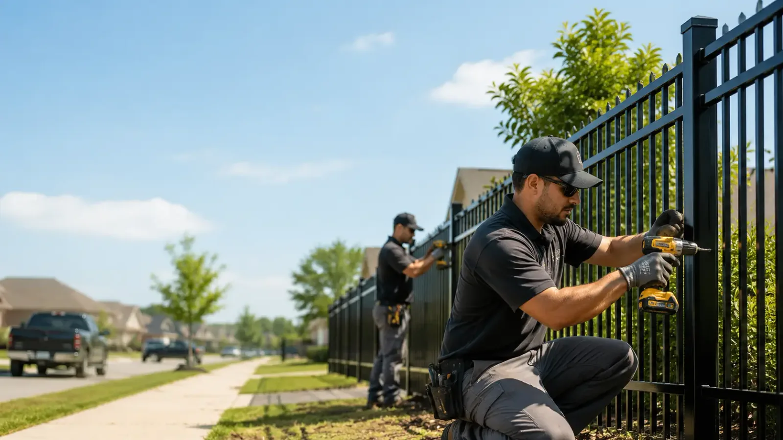 Metal Fence Installation in Myersville, MD
